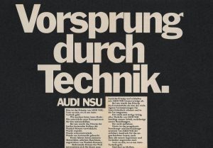 Read more about the article Vorsprung durch Technik