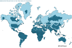 Read more about the article Mercator projection