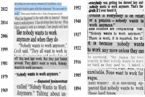 Read more about the article “Nobody wants to work anymore.”