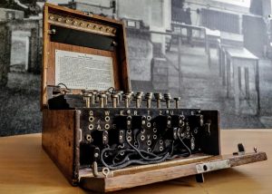 Read more about the article WW2 Enigma machine