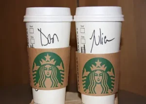 Read more about the article Starbucks name on cup