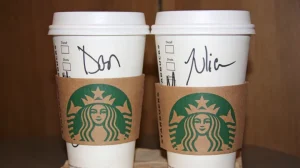 Read more about the article Starbucks name on cup