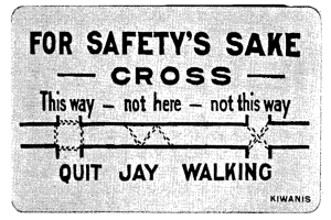 Read more about the article Jaywalking