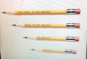 Read more about the article Anti-drugs pencil