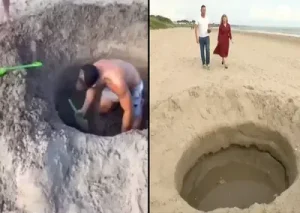 Read more about the article Beach crater