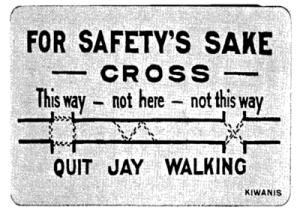 Read more about the article Jaywalking